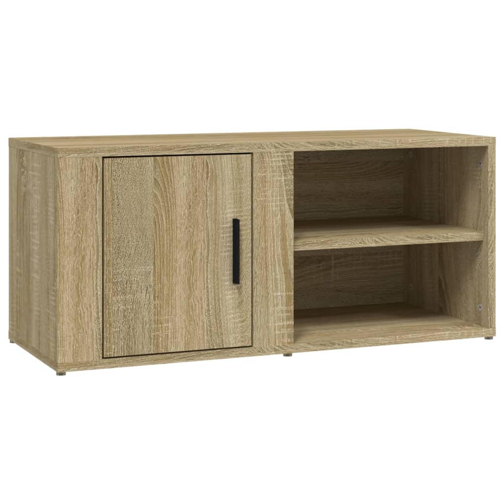 TV-taso Sonoma-tammi 80x31,5x36 cm tekninen puu - Sisustajankoti.fi