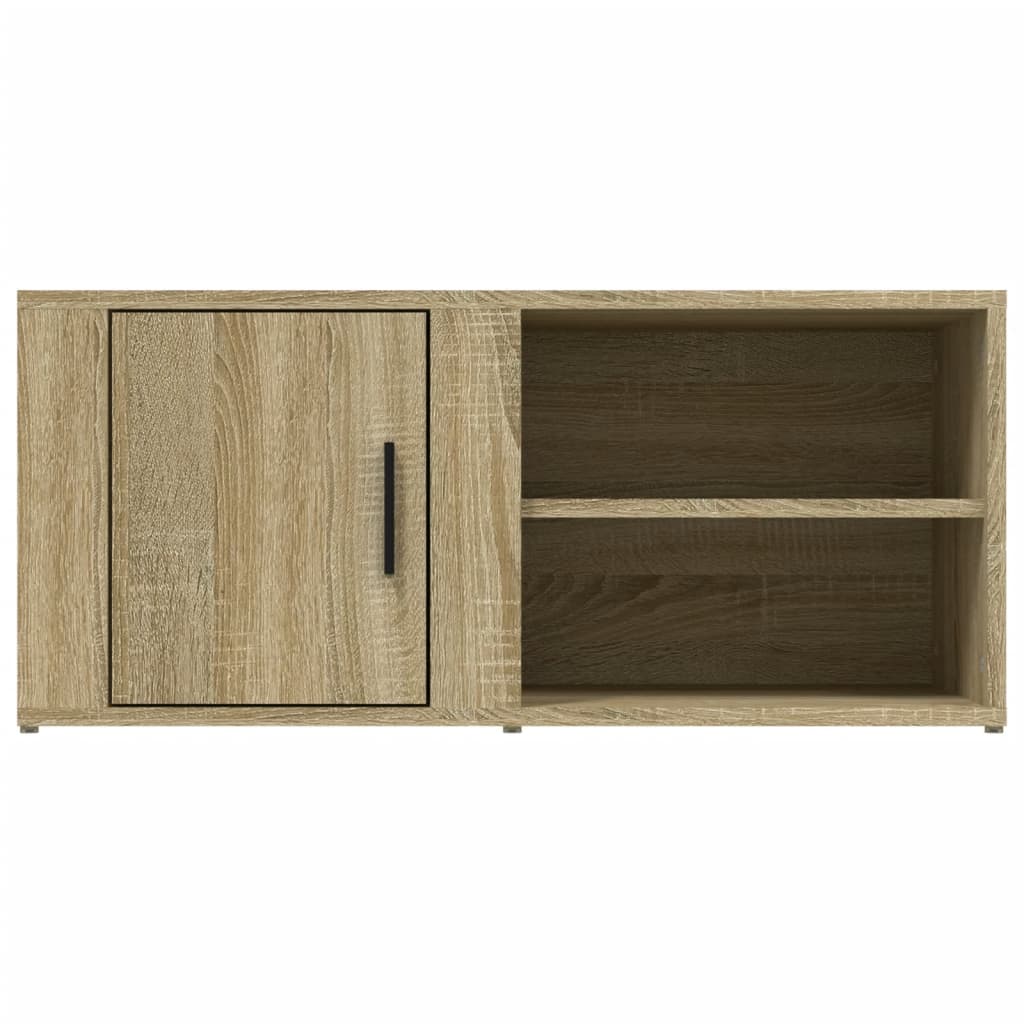 TV-taso Sonoma-tammi 80x31,5x36 cm tekninen puu - Sisustajankoti.fi
