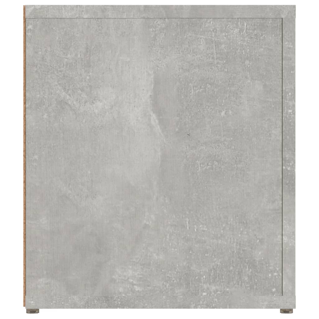 TV-taso betoninharmaa 80x31,5x36 cm tekninen puu - Sisustajankoti.fi