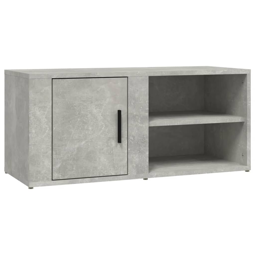 Seinäkaapit 2 kpl betoninharmaa 80x31,5x36 cm tekninen puu - Sisustajankoti.fi