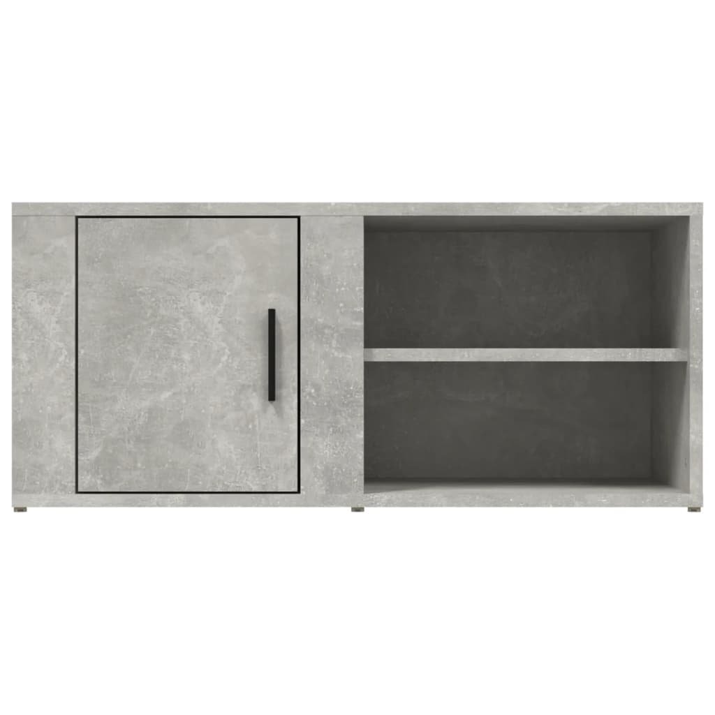 Seinäkaapit 2 kpl betoninharmaa 80x31,5x36 cm tekninen puu - Sisustajankoti.fi