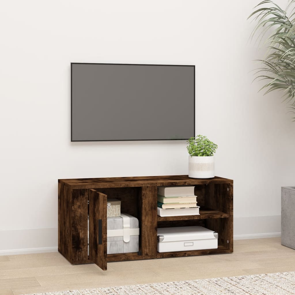 TV-taso savutammi 80x31,5x36 cm tekninen puu - Sisustajankoti.fi