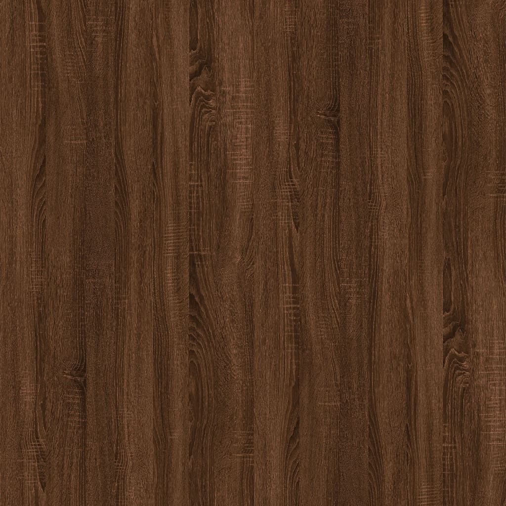 Sohvapöytä ruskea tammi 60x44,5x45 cm tekninen puu - Sisustajankoti.fi