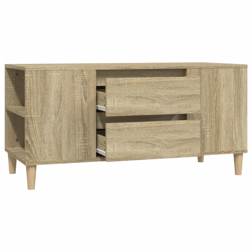 TV-taso Sonoma-tammi 102x44,5x50 cm tekninen puu - Sisustajankoti.fi