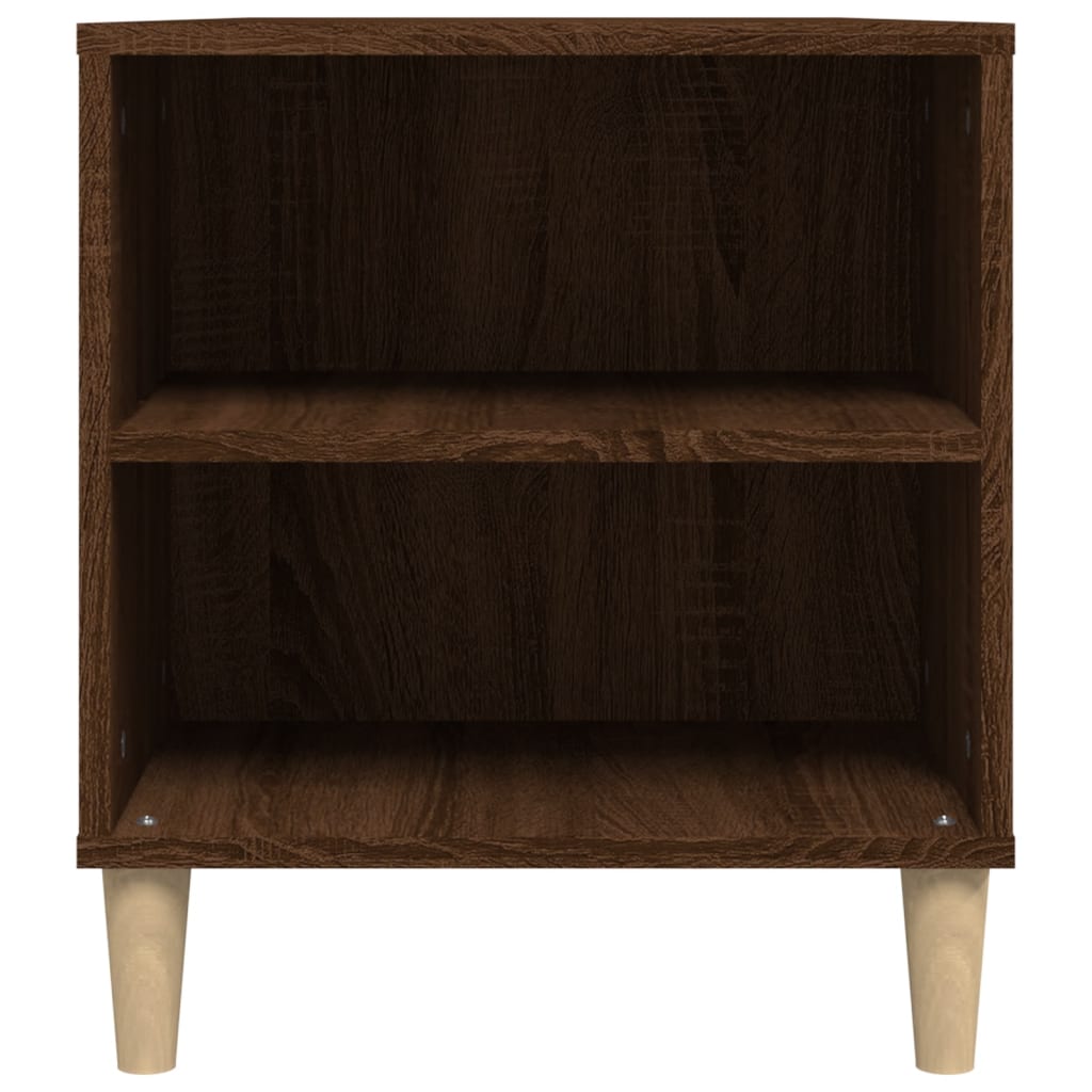 TV-taso ruskea tammi 102x44,5x50 cm tekninen puu - Sisustajankoti.fi