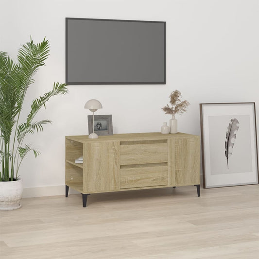 TV-taso Sonoma-tammi 102x44,5x50 cm tekninen puu - Sisustajankoti.fi