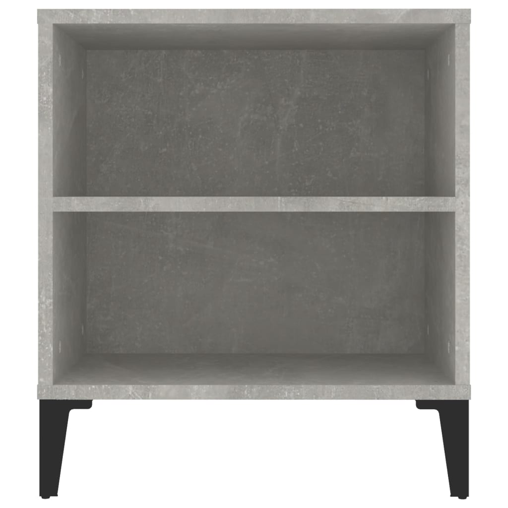 TV-taso betoninharmaa 102x44,5x50 cm tekninen puu - Sisustajankoti.fi
