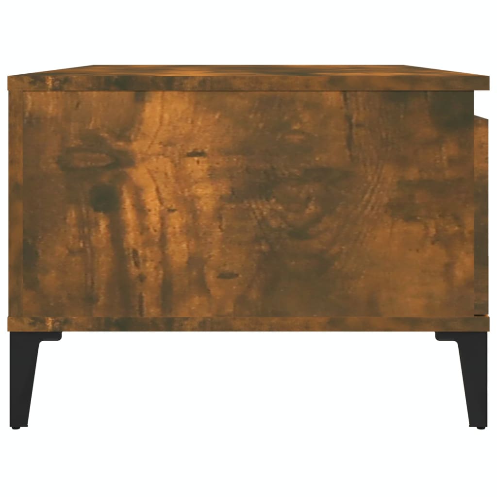 Sohvapöytä savutammi 90x50x36,5 cm tekninen puu - Sisustajankoti.fi