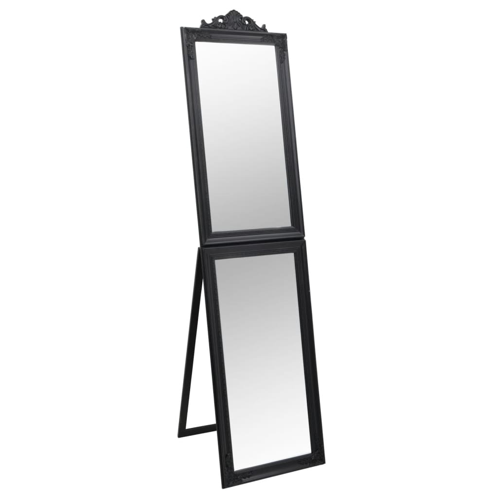 Vapaasti seisova peili musta 40x160 cm - Sisustajankoti.fi