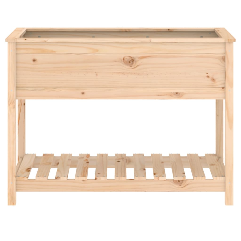 Kukkalaatikko hyllyllä 111,5x54x81 cm täysi mänty - Sisustajankoti.fi