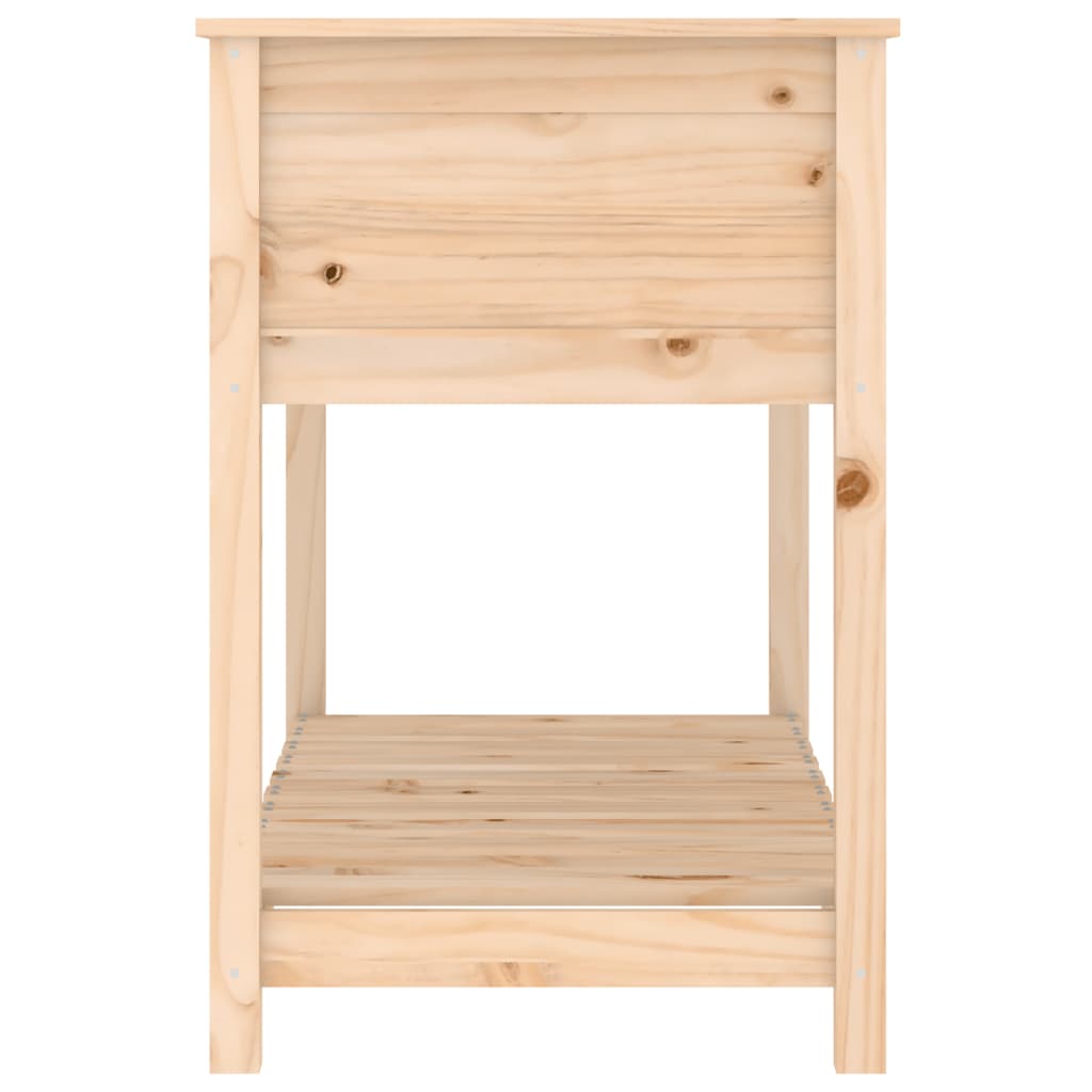 Kukkalaatikko hyllyllä 111,5x54x81 cm täysi mänty - Sisustajankoti.fi