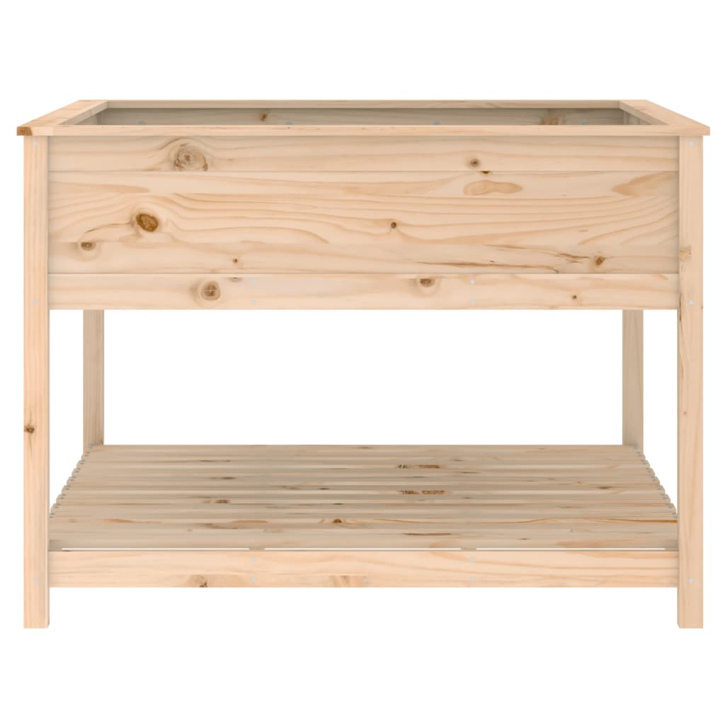 Kukkalaatikko hyllyllä 111,5x111,5x81 cm täysi mänty - Sisustajankoti.fi