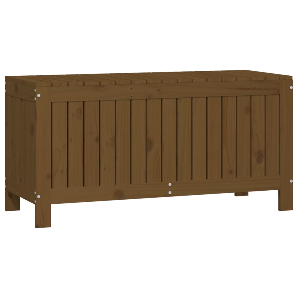 Säilytyslaatikko hunajanruskea 108x42,5x54 cm täysi mänty - Sisustajankoti.fi