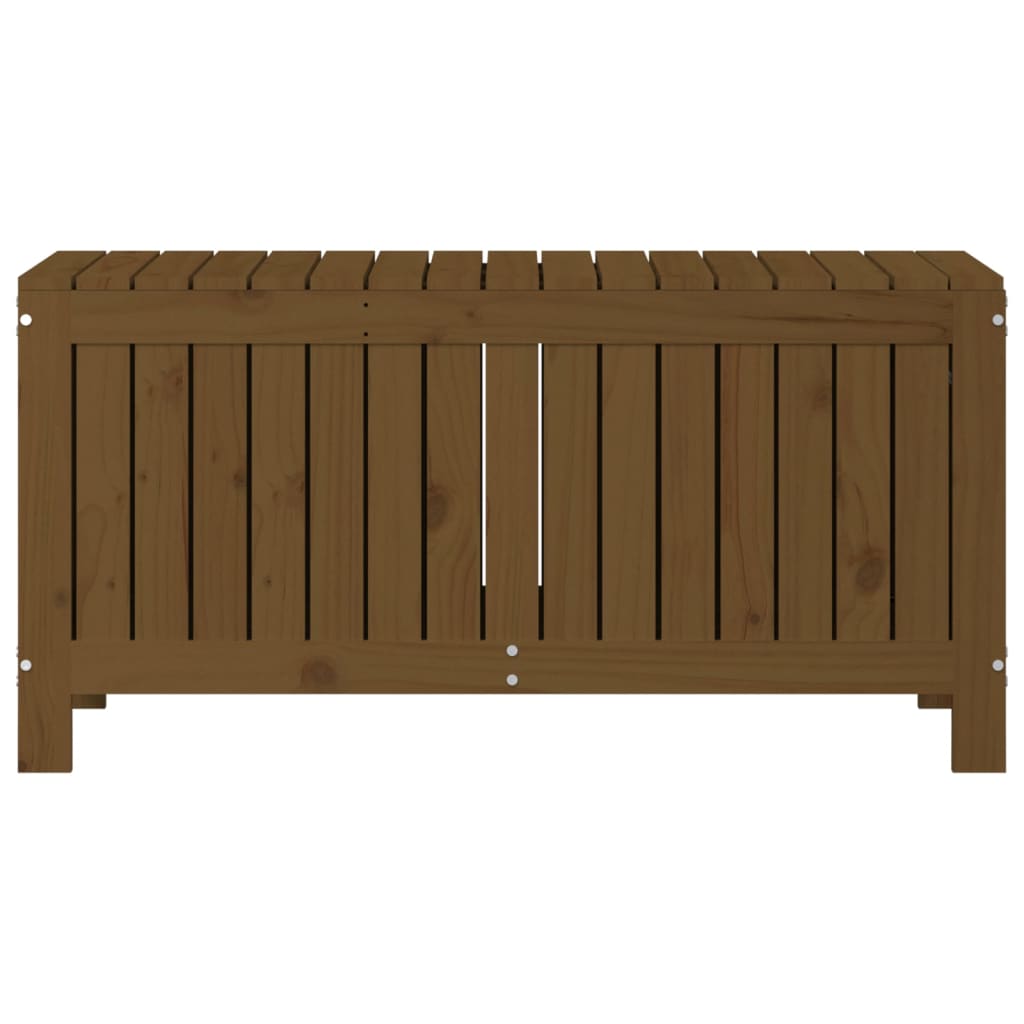 Säilytyslaatikko hunajanruskea 108x42,5x54 cm täysi mänty - Sisustajankoti.fi