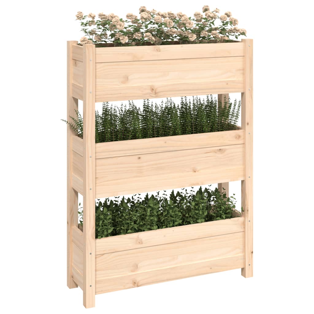 Kukkalaatikko 77x25x104,5 cm täysi mänty - Sisustajankoti.fi