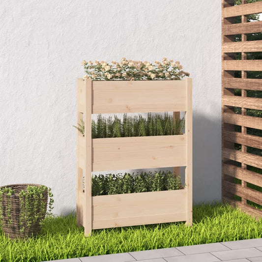 Kukkalaatikko 77x25x104,5 cm täysi mänty - Sisustajankoti.fi