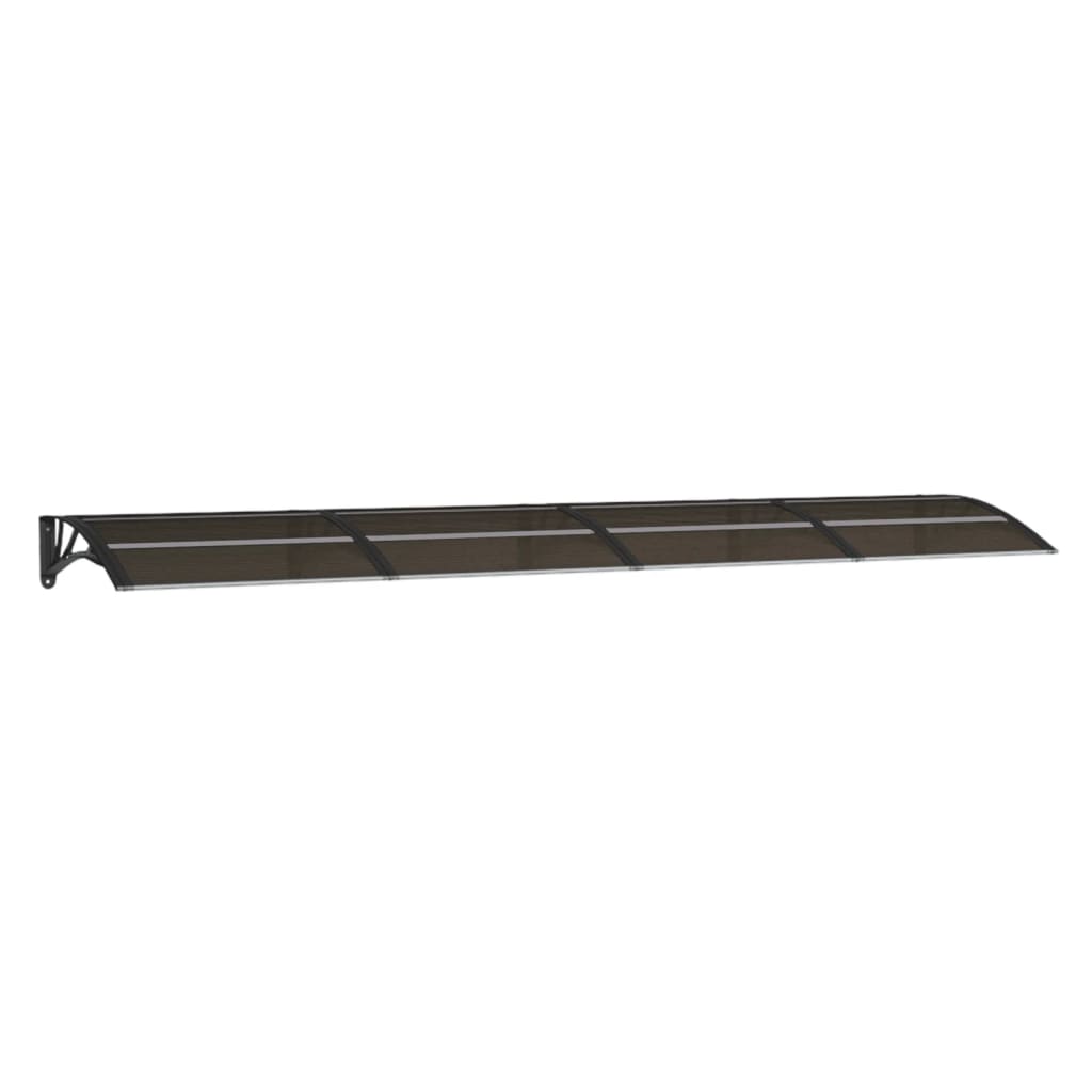 Ovikatos musta 350x80 cm polykarbonaatti - Sisustajankoti.fi