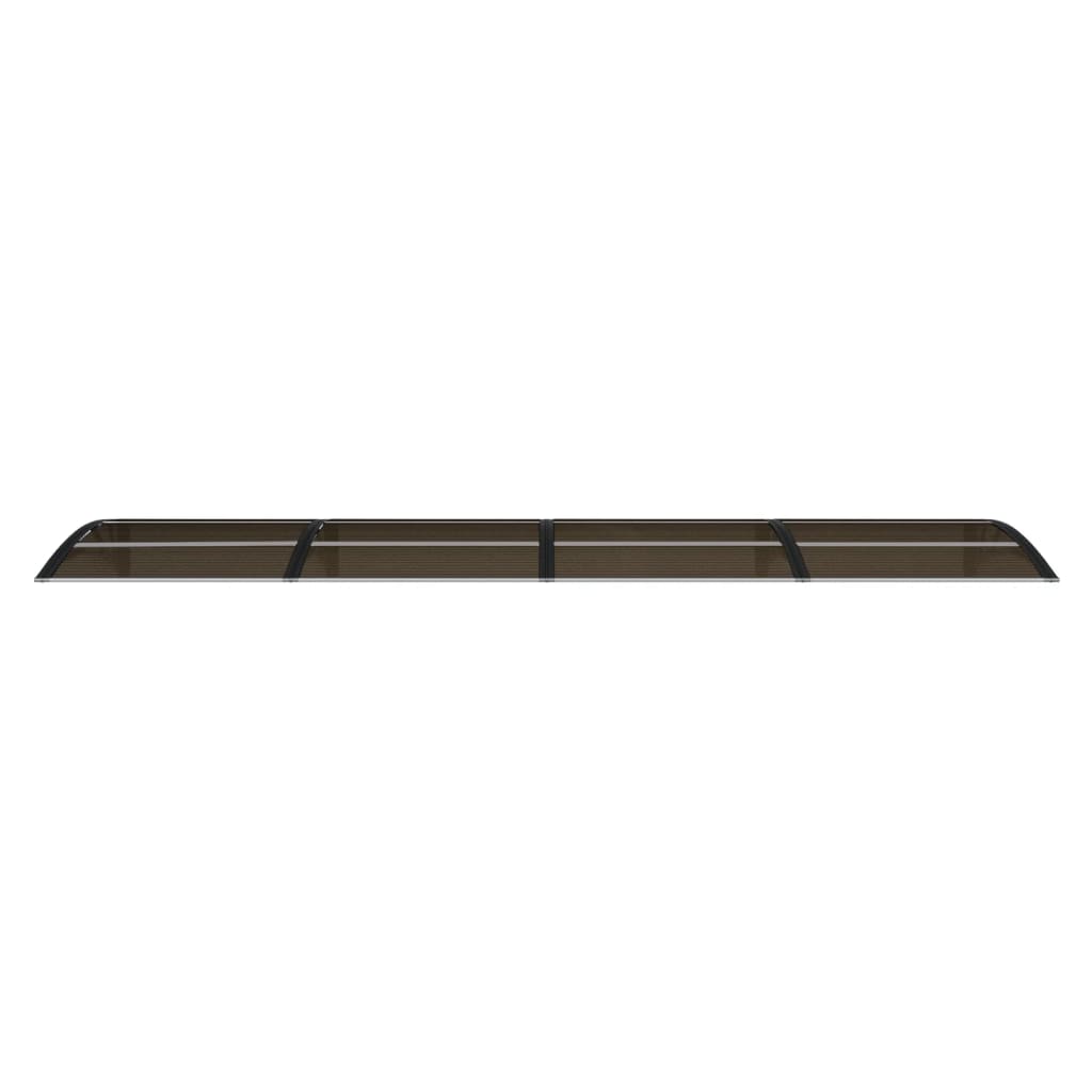 Ovikatos musta 350x80 cm polykarbonaatti - Sisustajankoti.fi