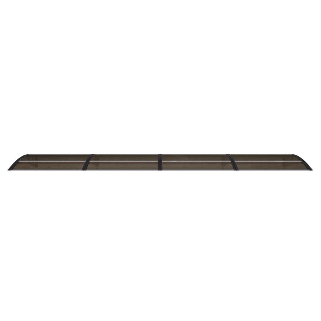 Ovikatos musta 400x100 cm polykarbonaatti - Sisustajankoti.fi