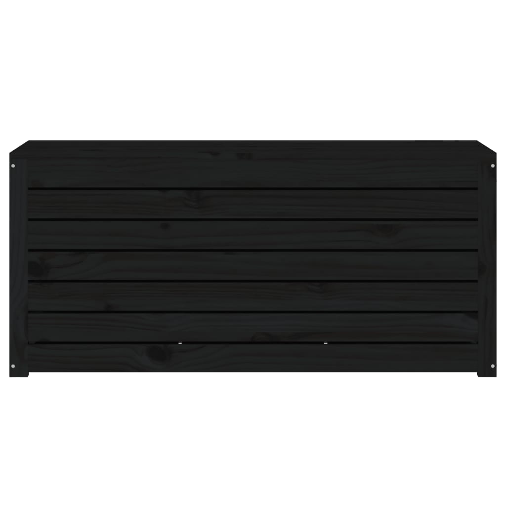 Puutarhalaatikko musta 101x50,5x46,5 cm täysi mänty - Sisustajankoti.fi