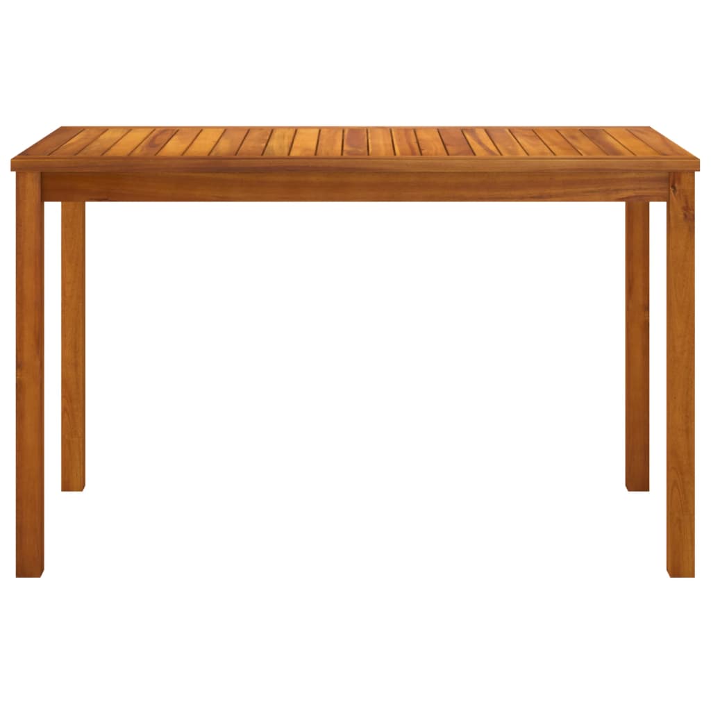 Puutarhapöytä 110x55x67 cm täysi akasiapuu - Sisustajankoti.fi