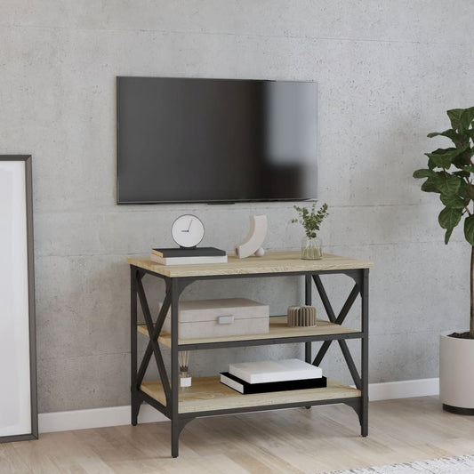 TV-taso Sonoma-tammi 60x40x50 cm tekninen puu - Sisustajankoti.fi