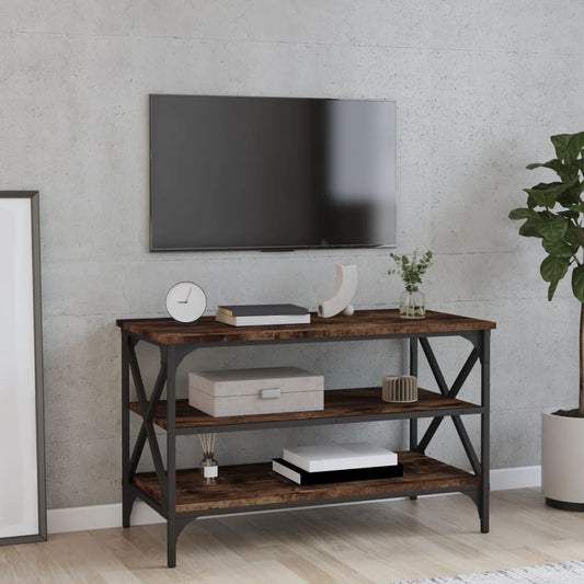 TV-taso savutammi 80x40x50 cm tekninen puu - Sisustajankoti.fi
