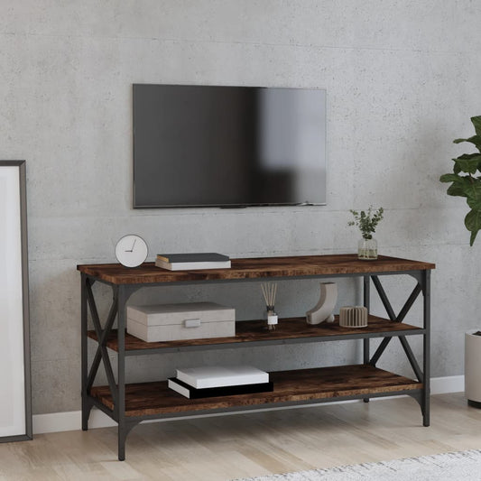 TV-taso savutammi 100x40x50 cm tekninen puu - Sisustajankoti.fi