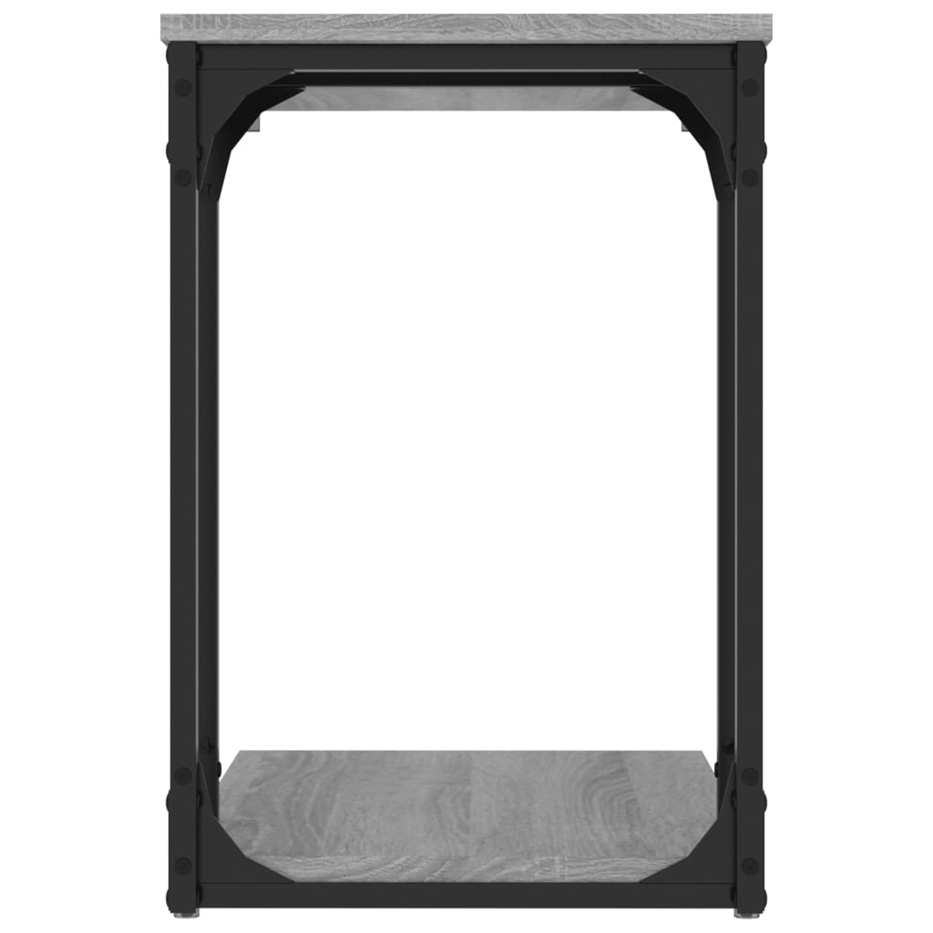 Sivupöytä harmaa Sonoma 50x35x52 cm tekninen puu - Sisustajankoti.fi