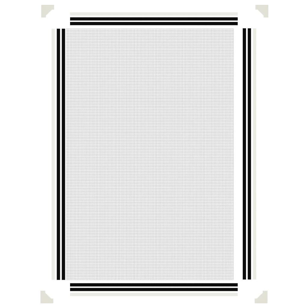 Magneettinen hyönteisverkko ikkunaan valkoinen 80x120 cm - Sisustajankoti.fi