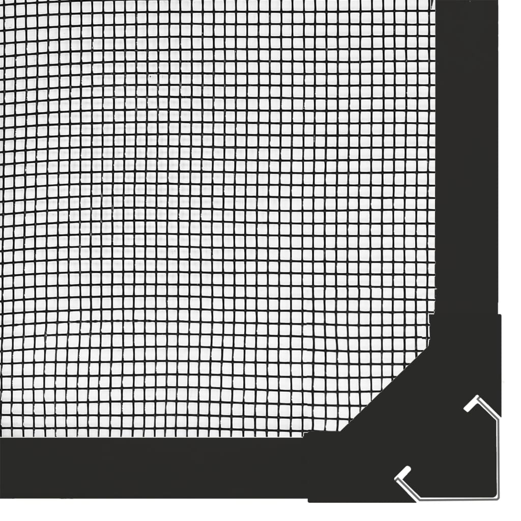 Magneettinen hyönteisverkko ikkunaan antrasiitti 120x140 cm - Sisustajankoti.fi