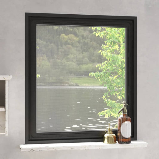 Magneettinen hyönteisverkko ikkunaan antrasiitti 120x140 cm - Sisustajankoti.fi