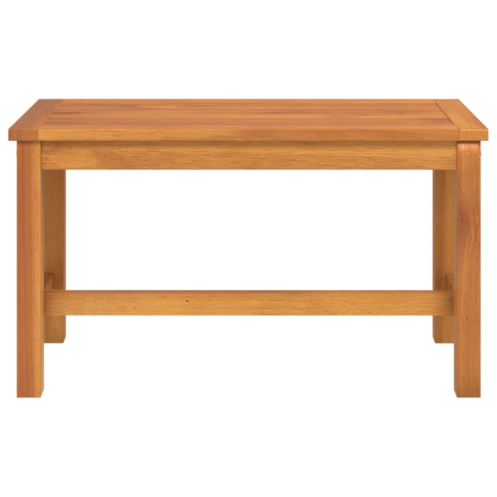 Puutarhapenkki 80x35x45 cm täysi akasiapuu - Sisustajankoti.fi