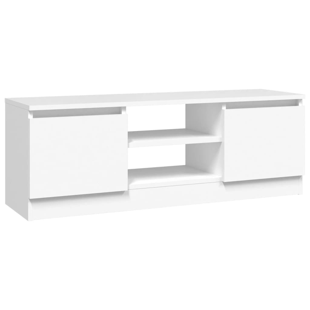 TV-taso ovella valkoinen 102x30x36 cm - Sisustajankoti.fi