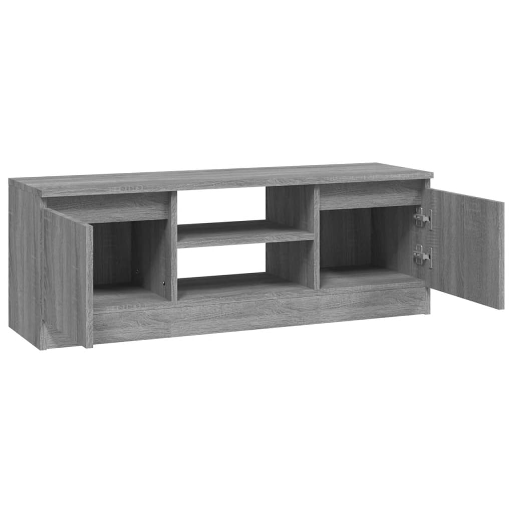TV-taso ovella harmaa Sonoma 102x30x36 cm - Sisustajankoti.fi