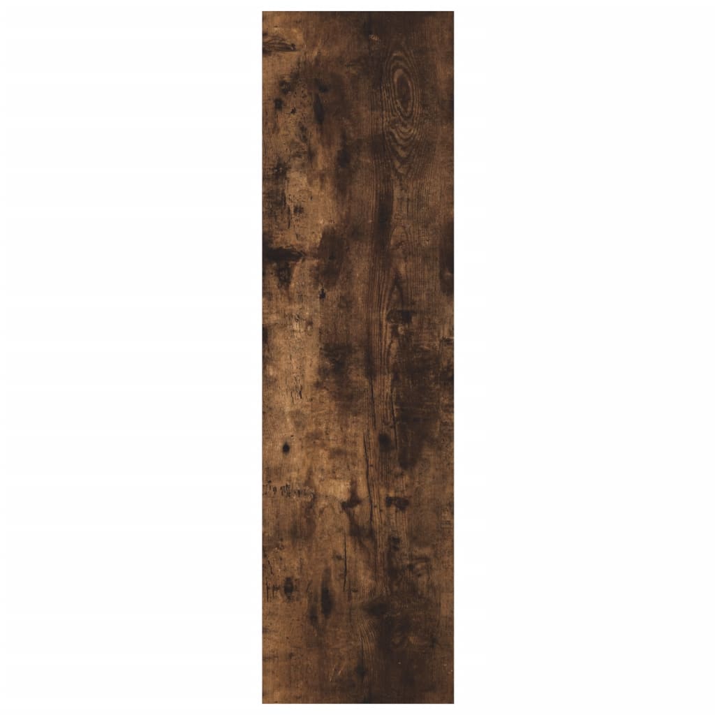 Seinäkiinnitettävät TV-tasot 2 kpl savutammi 30,5x30x110 cm - Sisustajankoti.fi