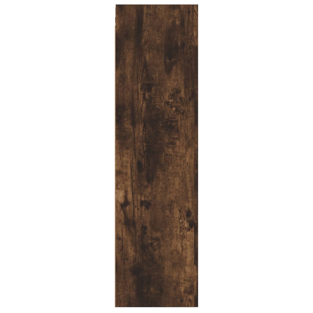 Seinäkiinnitettävät TV-tasot 2 kpl savutammi 30,5x30x110 cm - Sisustajankoti.fi
