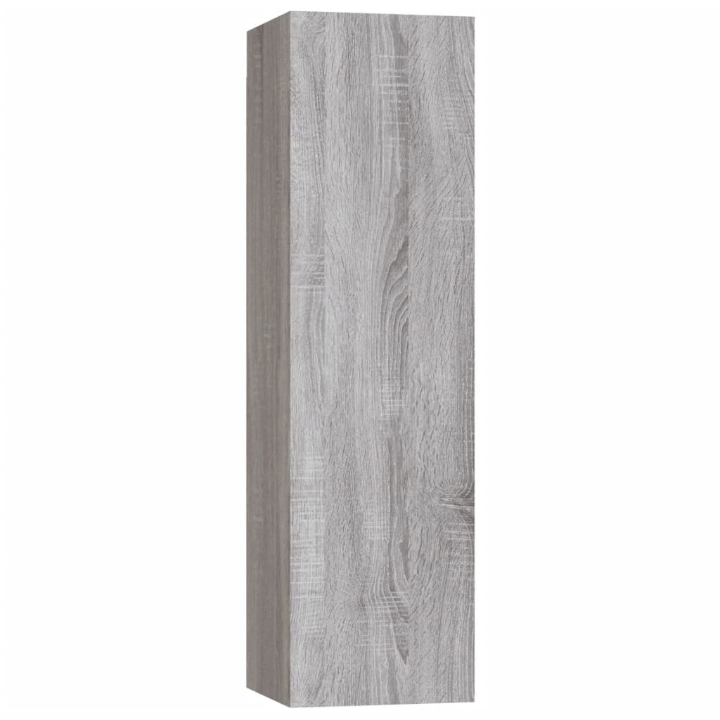 Seinäkiinnitettävä TV-taso harmaa Sonoma 30,5x30x110 cm - Sisustajankoti.fi