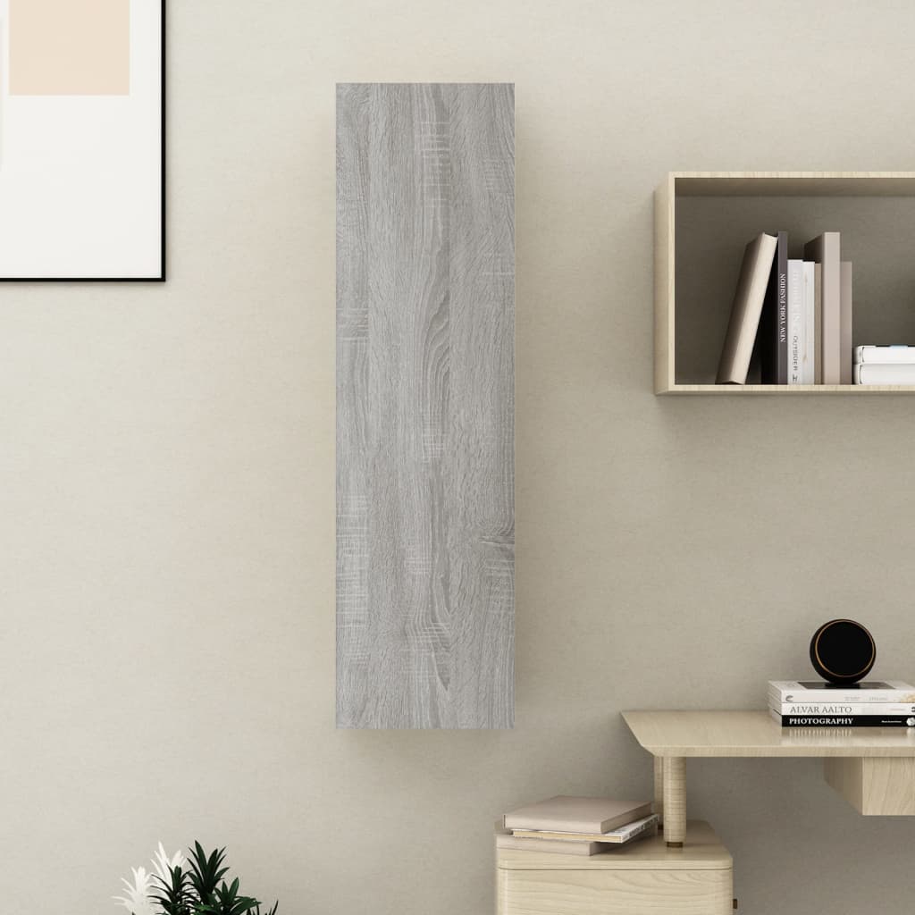 Seinäkiinnitettävä TV-taso harmaa Sonoma 30,5x30x110 cm - Sisustajankoti.fi