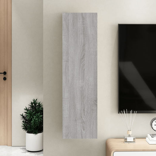 Seinäkiinnitettävä TV-taso harmaa Sonoma 30,5x30x110 cm - Sisustajankoti.fi