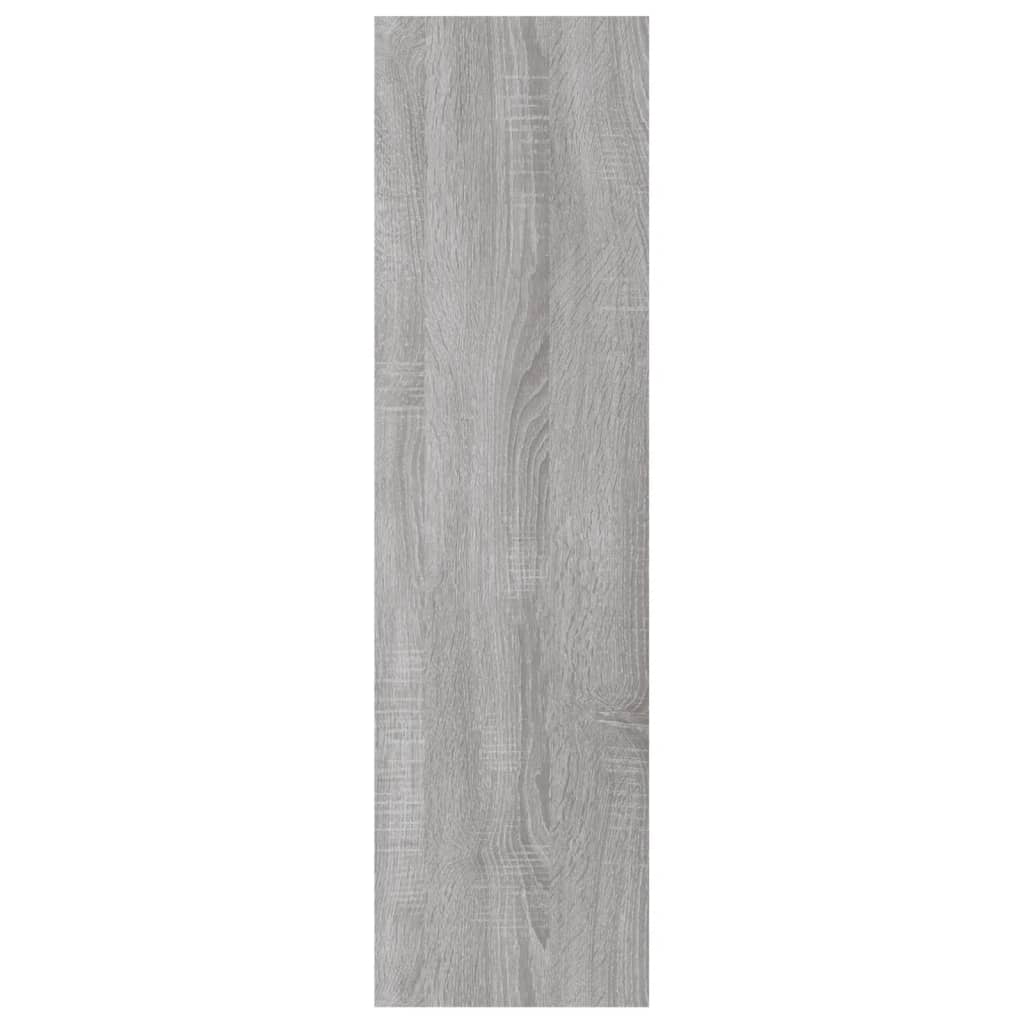 Seinäkiinnitettävät TV-tasot 2 kpl harmaa Sonoma 30,5x30x110 cm - Sisustajankoti.fi