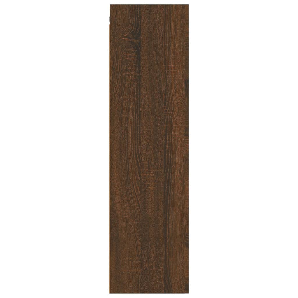 Seinäkiinnitettävät TV-tasot 2 kpl ruskea tammi 30,5x30x110 cm - Sisustajankoti.fi