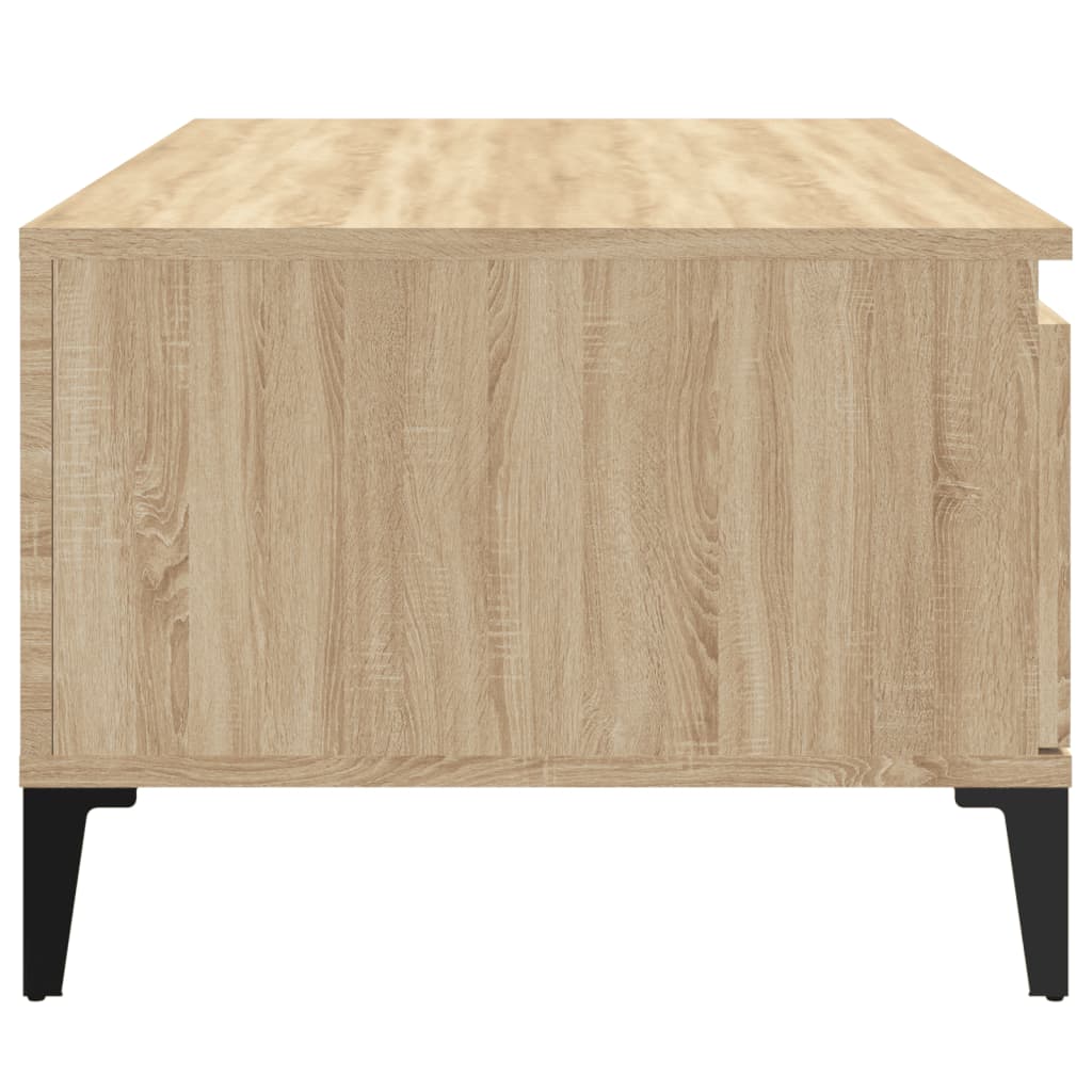 Sohvapöytä Sonoma-tammi 90x50x36,5 cm tekninen puu - Sisustajankoti.fi