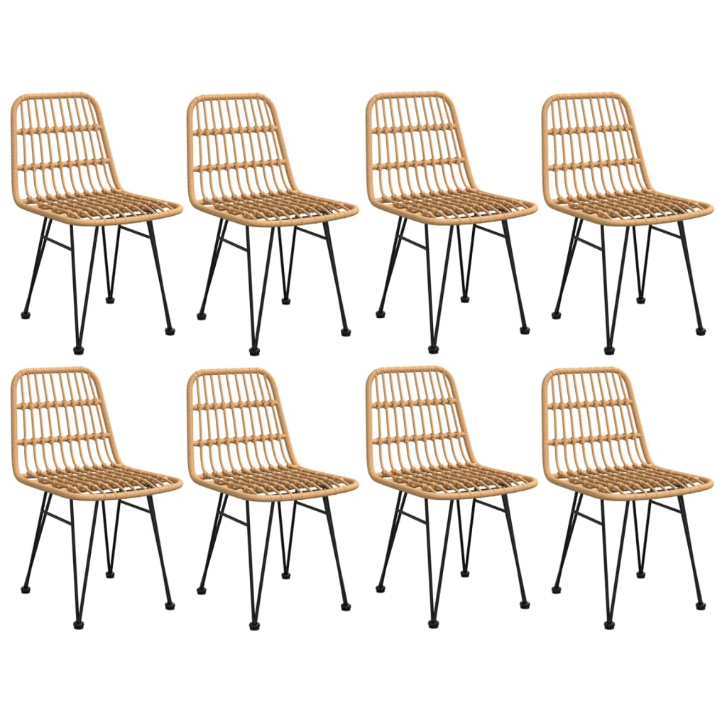 9-osainen Ulkoruokailuryhmä polyrottinki - Sisustajankoti.fi