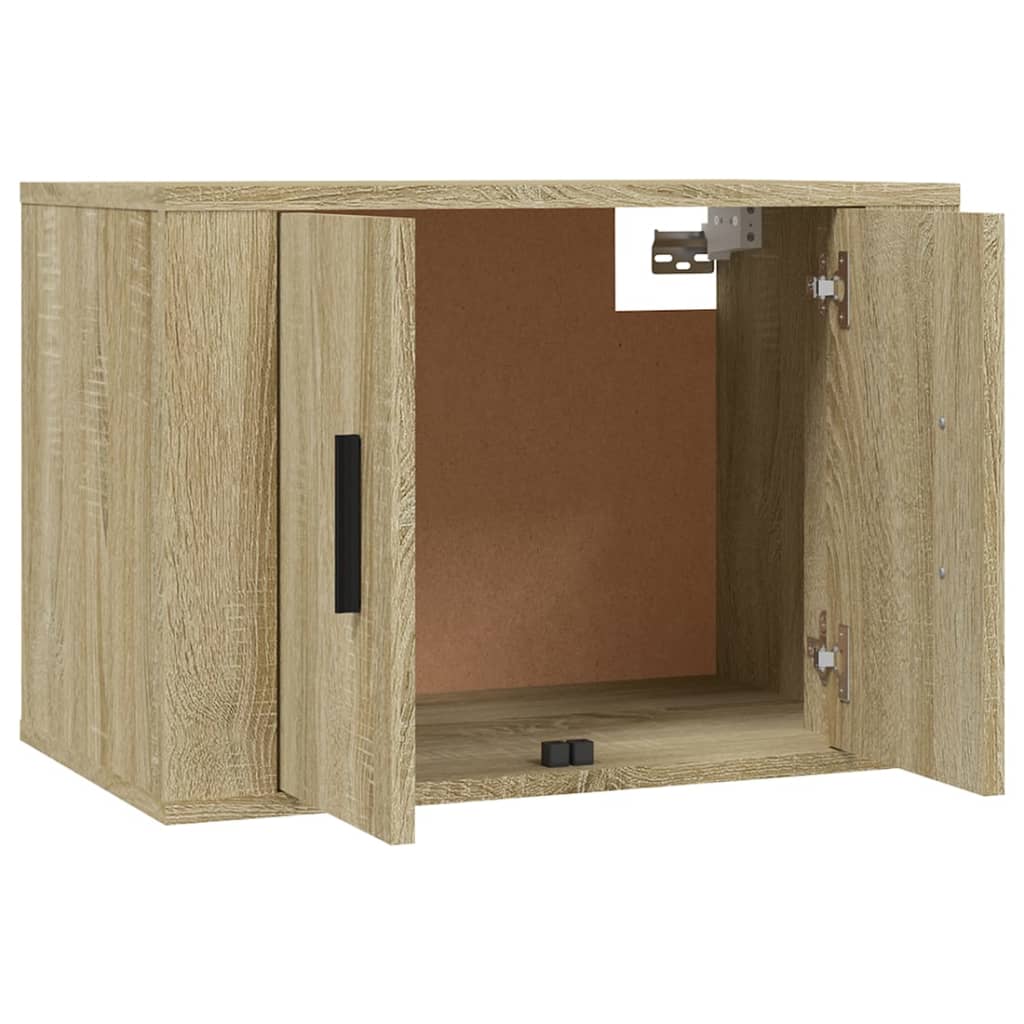 Seinäkiinnitettävät TV-kaapit 2 kpl Sonoma-tammi 57x34,5x40 cm - Sisustajankoti.fi