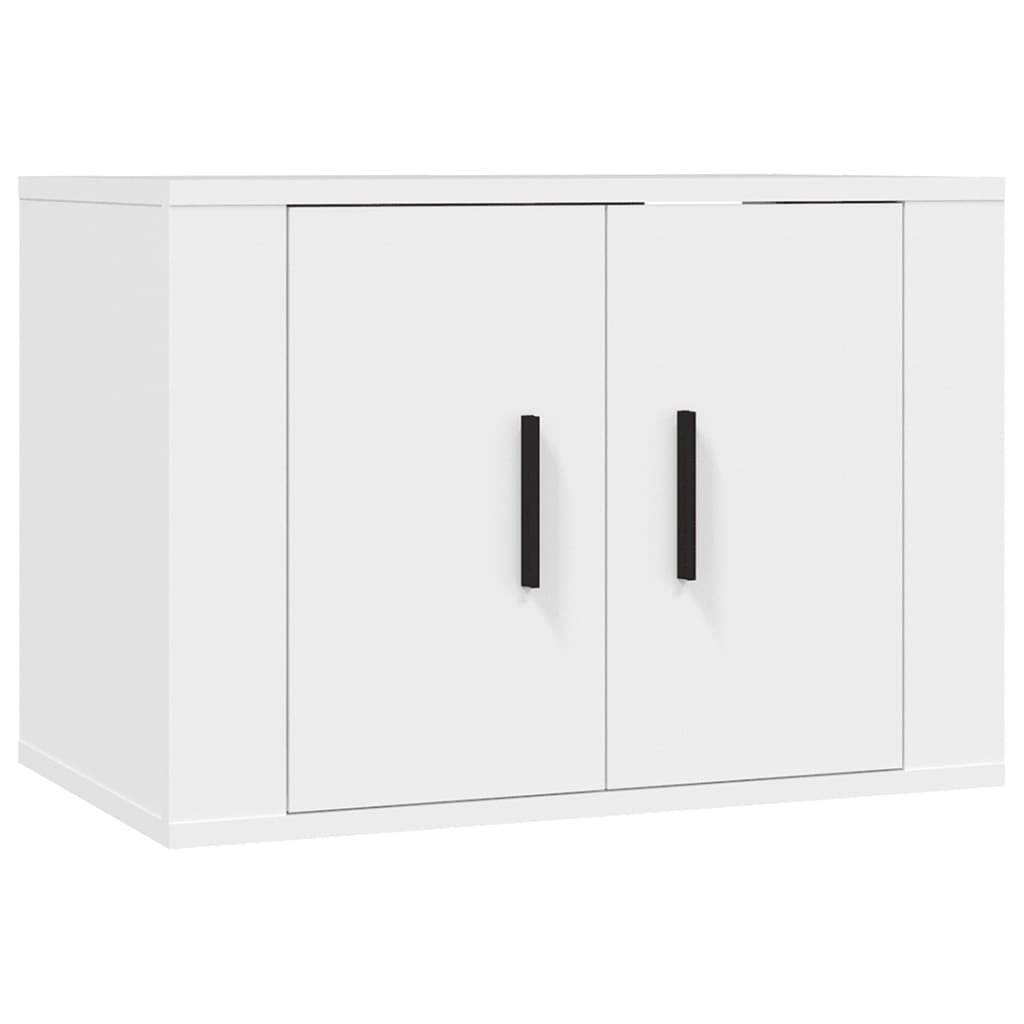 Seinäkiinnitettävät TV-kaapit 3 kpl valkoinen 57x34,5x40 cm - Sisustajankoti.fi
